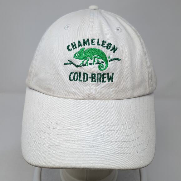 Chameleon Cold-Brew Slideback Baseball Cap White One Size Adjustable Continental - Picture 2 of 9